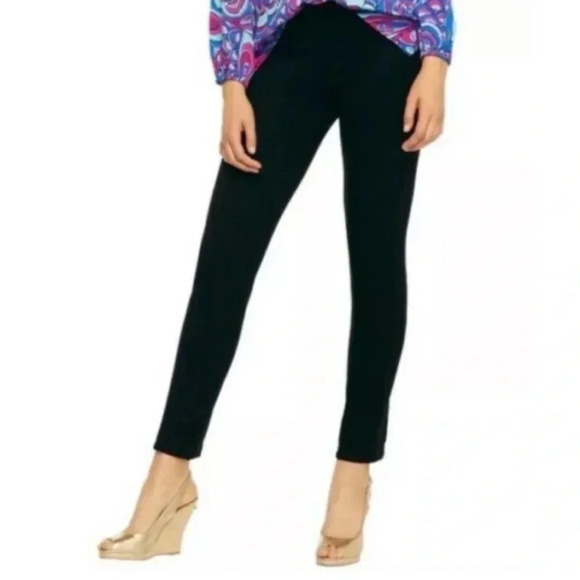 Lilly Pulitzer Travel Pants black XS New with Tags - Picture 1 of 8